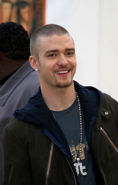 Locken bei Männern - Justin Timberlake